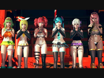 【重音テト】テト・ミク・リン・ハク・ルカ・グミでYATTA! YATTA!!【はっぱ隊】