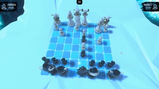 【Steamアプリで遊べる／雰囲気が良い／チェスゲーム】#0035 Ragnarok Chess【対Experientレベル／黒番／負け】