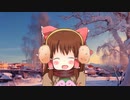 冬の雪の町神社❉.flac