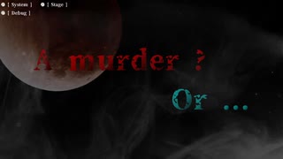 『A murder Or...』Dev Progress #1 - タイトル画面
