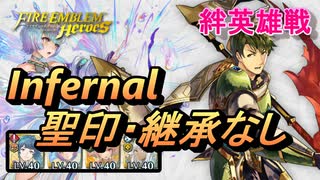 【FEH】絆英雄戦 カイン＆アベル インファナル 配布のみ 聖印・継承なし