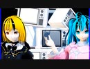 MMD、リン、みく、計2人、で、TwinkleStarryNight