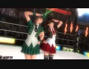 ファンから熱烈なアタックを受けるひとみとレイファン（アイドルコス）