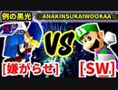嫌がらせマニア（例の黒光） VS STAAWOOZU（◎ANAKINSUKAIWOOKAA☆彡）【二回戦第四試合】-[第十八回]64スマブラCPUトナメ実況-