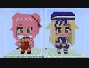 【minecraft】マイクラでヒメヒナ作ってみた