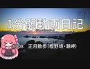 【1分弱動画日記】正月散歩（樫野埼・潮岬）【＃008】