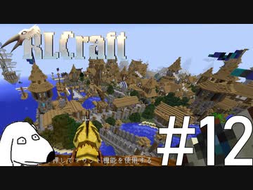 村がデカ過ぎてもはや国なマインクラフト(犬)【RLCraft】＃12