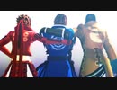 【MMD戦国BASARA】蒼紅小十郎でGURU