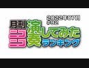 月刊ニコニコ演奏してみたランキング #92　2022年7月