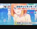 年間アニソンランキング　2022年アルバム 130-51【ケロテレビランキング】