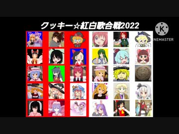クッキー☆キャラソン紅白歌合戦2022