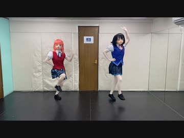 魔法少女俺の主人公2名で踊ってみた