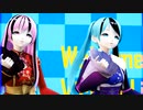 MMD、瑠香、美空、計2人、で、魔法の景色