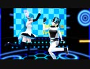 MMD、ミク、計2人、で、SnowMix