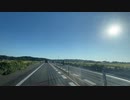宮城　気仙沼、唐桑半島ドライブ　23　三陸沿岸道路　登米から桃生のあたり　2022　1001　マツダ２車載