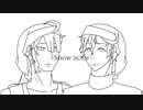 【描いて歌ってみた】スノウアクター(ニコニコ動画ver.)【手延べの白絹】