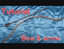 How to make Japanese bow and arrow [Cosplay prop tutorial]