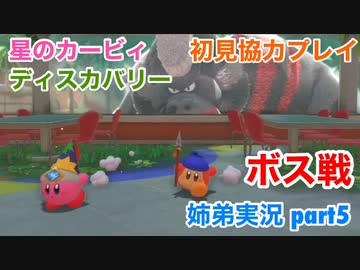 □■星のカービィディスカバリーを協力実況 part5【姉弟実況】