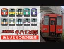 【色とりどりのJR西の気動車】キハ120形を解説