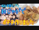 新じゃがでポテチ作りました