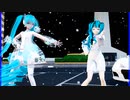 MMD、ミク、美来、計2人、で、ＳｔａｙＷｉｔｈｍｅ