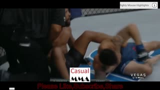 Demetrious Johnson's flying arm bar on Ray Borg