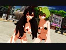 原神・アンバー コレイ 水着版 エンヴィーベイビー【MMD-MV】
