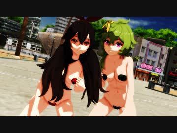 原神・アンバー コレイ 水着版 エンヴィーベイビー【MMD-MV】