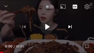 ジャージャー麺とさくさくのメンボシャ揚げ物(boki)