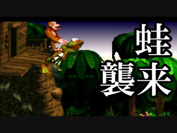【スーパーウィンキーコング】1-1 カエルジャングル