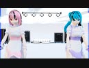 MMD、ルカ、ミク、計2人、で、changeme（refine）