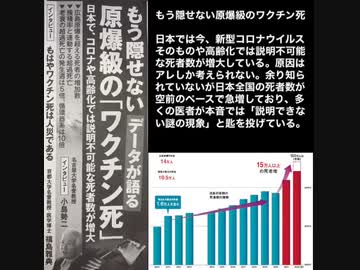 【全文】もう隠せない原爆級のワクチン死 @kinoshitayakuhi