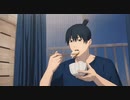 アニメ版チェンソーマン　餃子寿司のシーン