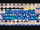 【トリビアの種田】サッカーワールドカップ2022　日本代表選手と同じ苗字・名前のプロ野球選手でチームを組むと〇〇〇〇【神宅 建士】