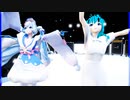 MMD、ミク、計2人、で、雪がとける前に〔SnowMiku2016テーマソング〕feat・初音ミク