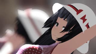 【MMD】下浦美咲(オリキャラ)と妹の真美子にLoveMeIfYouCanを踊ってもらった。