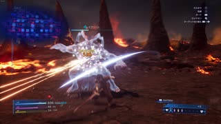【CCFF7R】イフリート戦 難易度ノーマル