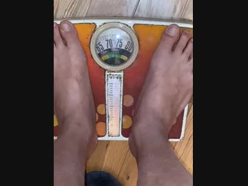 わぁ食いすぎた、73キロ