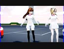 MMD、アイ、アカリ、計2人、で、ノウ``ァ