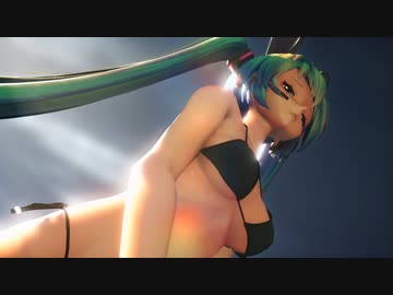 【MikuMikuDance】　大人ミクさんの『バイオレンストリガー』