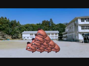 組体操をするタクヤさん