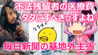 ゆっくり独り語り(2021/11/6) 不法残留者に愛は無いニカ？