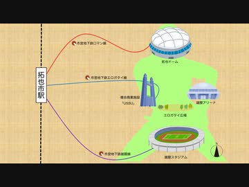 AIの力で拓也県にコンサート会場を作ってもらった。