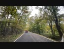 紅葉を見に蔵王エコーラインを目指すドライブ　13　マツダ２車載　蔵王エコーラインの入口の大鳥居のあたり　2022　1029
