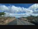 紅葉を見に蔵王エコーラインを目指すドライブ　18　マツダ２車載　蔵王エコーライン4　駒草平駐車場から下り　　2022　1029