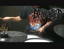 【デスメタル】Benighted - Let the blood spill between my broken teeth【叩いてみた】