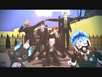 【MMDツイステ】1年生の戦隊モノごっこ