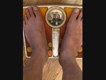 今日の体重72キロです