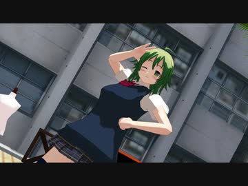 【MMD】GUMIちゃんに【チーズケーキクライシス】を踊って、早着替えに挑戦してもらった【紳士】
