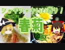 【ゆっくり解説】春菊の栄養について解説！